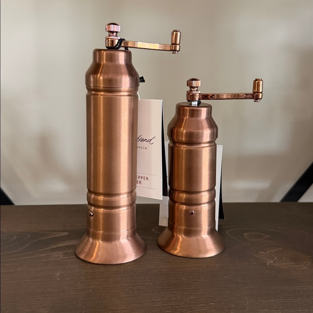 Hearth & Hand Copper Salt and Pepper Grinders - Picture 4 of 4